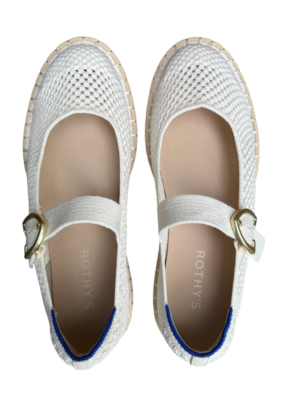 Rothy's The Espadrille Mary Jane Flats • Jasmine • Size 8